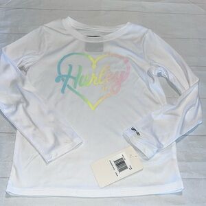 UPF Girls Hurley Swim Top